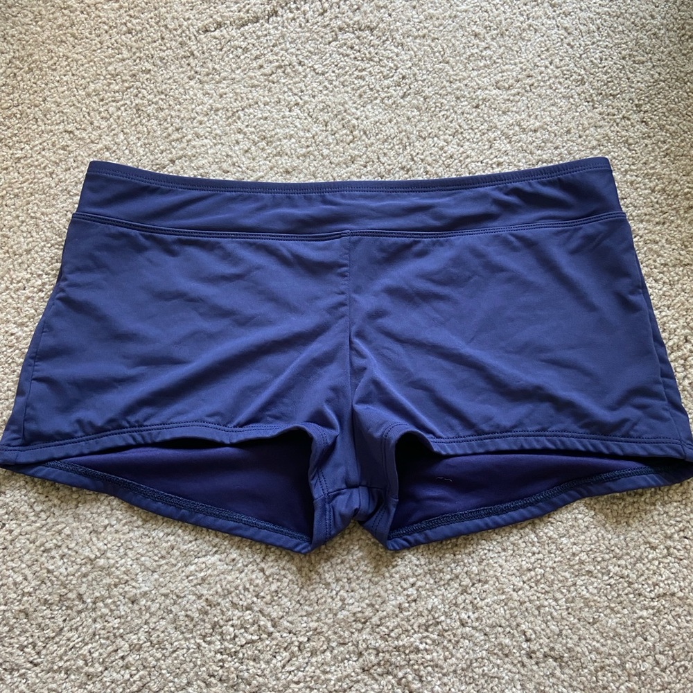 Women’s boy short swim bottoms